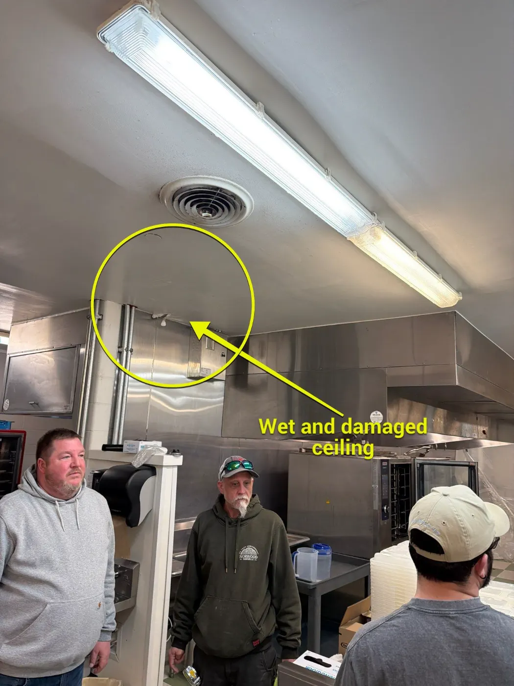 Commercial water mitigation in Brookshire, Indiana